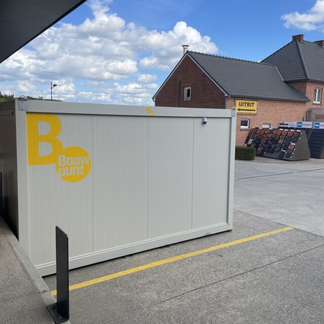 Werfcontainers kopen bij Bouwpunt Droogmans | Opslag & kantoor